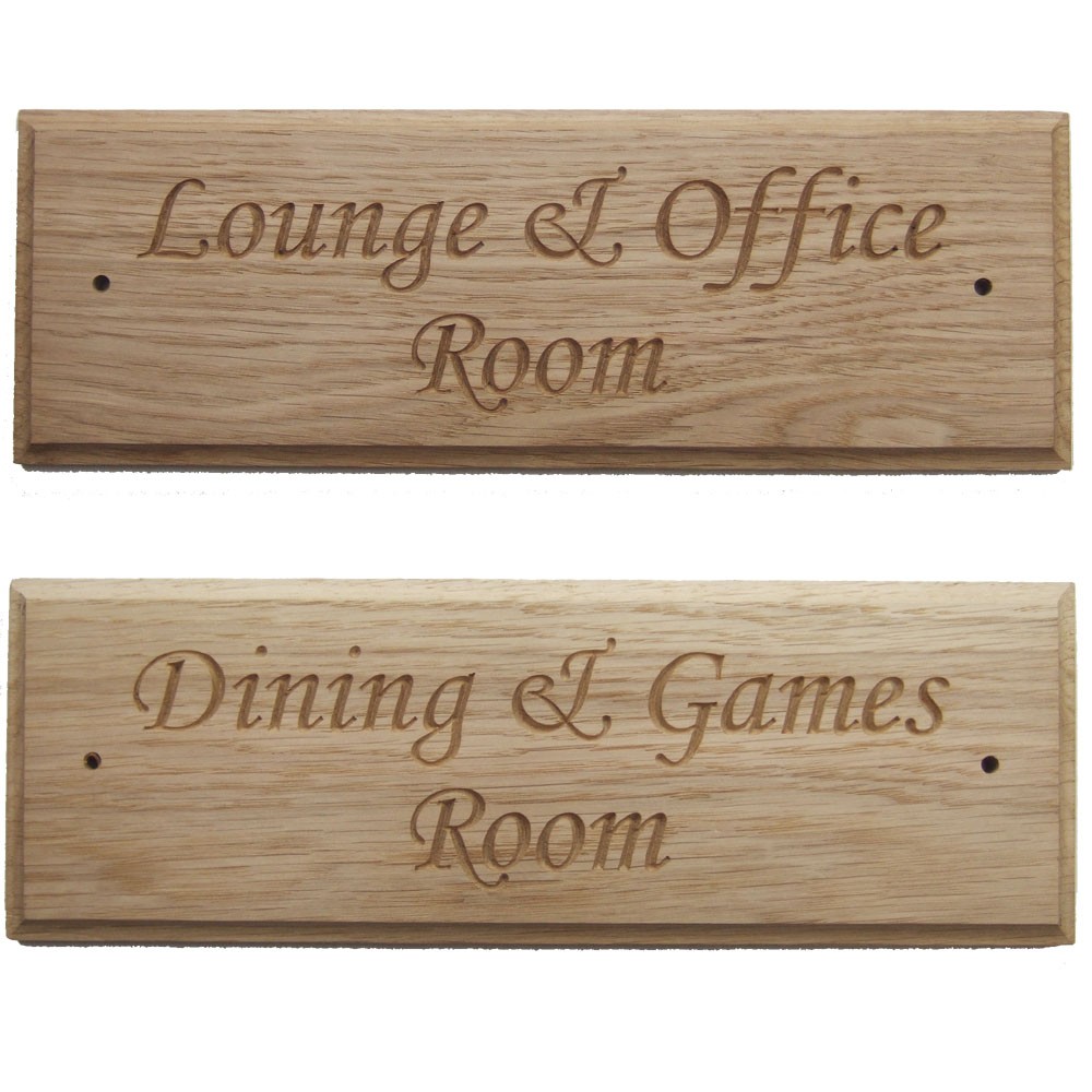 Wooden door signs uk