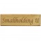 Carved Oak - Wooden House Sign - 1 row
