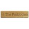 Engraved Oak - Wooden House Sign - 1 row