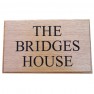 Our Carved Oak signs are Deep Engraved to a depth of up to 10mm & may be painted if required